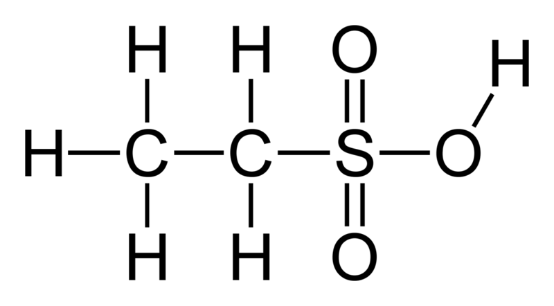 File:Ethanesulfonic-acid-2D-flat.png