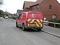 A Royal Mail van seen in April 2021.