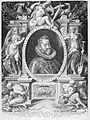 Engraving of Rudolf II by Aegidius Sadeler II (1603).