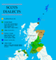 Map of Scots dialects