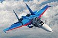 Image 6 Sukhoi Su-30 Photo: Sergey Krivchikov The Sukhoi Su-30 is a twin-engine, two-seat supermanoeuverable fighter aircraft developed by Russia's Sukhoi Aviation Corporation. It is a multirole fighter for all-weather, air-to-air and air-to-surface deep interdiction missions. Its primary users are Russia, India, China, Venezuela, and Malaysia. More selected pictures