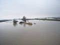 Tundzha River flooding on February 18, 2010