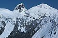 Vicuna Peak in winter