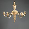 Ivory chandelier, late 18th-century, possibly Indian