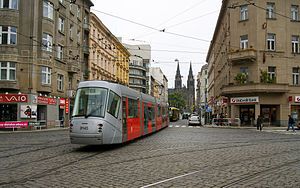 Trams in Prague