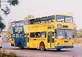 Image 155MAN SD200 on route T-4 in Saint-Petersburg in 2000s (from Double-decker bus)