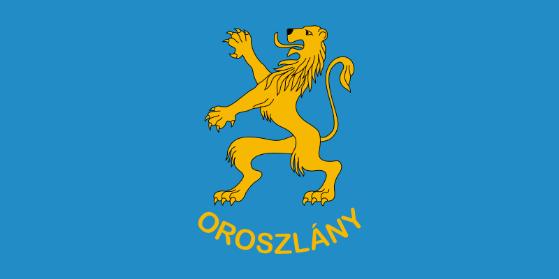 File:Flag of Oroszlány.svg