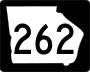 State Route 262 marker