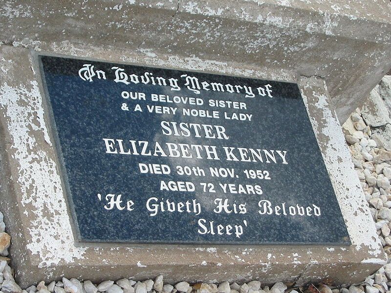 File:Headstone SisterElizabethKennyHeadstone.JPG