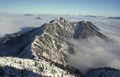 The Herzogstand (1,731 m/5,679 ft) from the Heimgarten