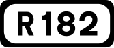 R182 road shield}}