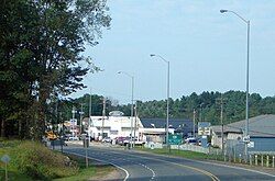 Kaladar, looking west along Highway 7