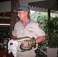 Keeper with a python