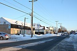 Pointe-Calumet in winter