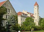 Indiana University Student Building (right)