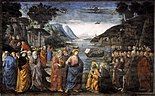 Domenico Ghirlandaio, fresco in The Sistine Chapel, The Vocation of the Apostles. 1481–1482.