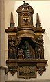 Thelwall's mural monument in the chapel at Jesus College, Oxford (1630).