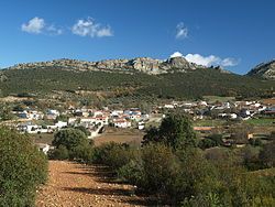 View of Hontanar, province of Toledo, Spain.