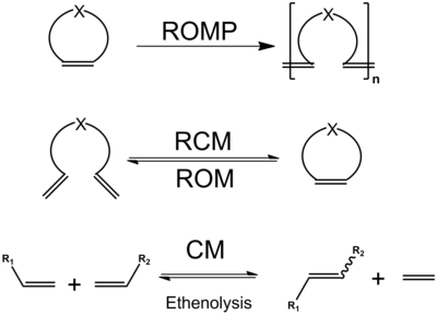 Classification of Olefin metathesis reactions