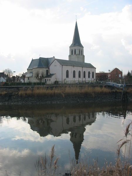 File:Belgium, Schellebelle, Church.JPG