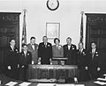 Joseph at City Council Meeting (Far Right)