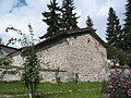 Medieval church from the outside