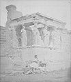 Erechtheum Acropolis, photograph, 1853