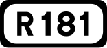 R181 road shield}}