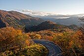 Iroha Slope, a view of attraction spot in Nikkō