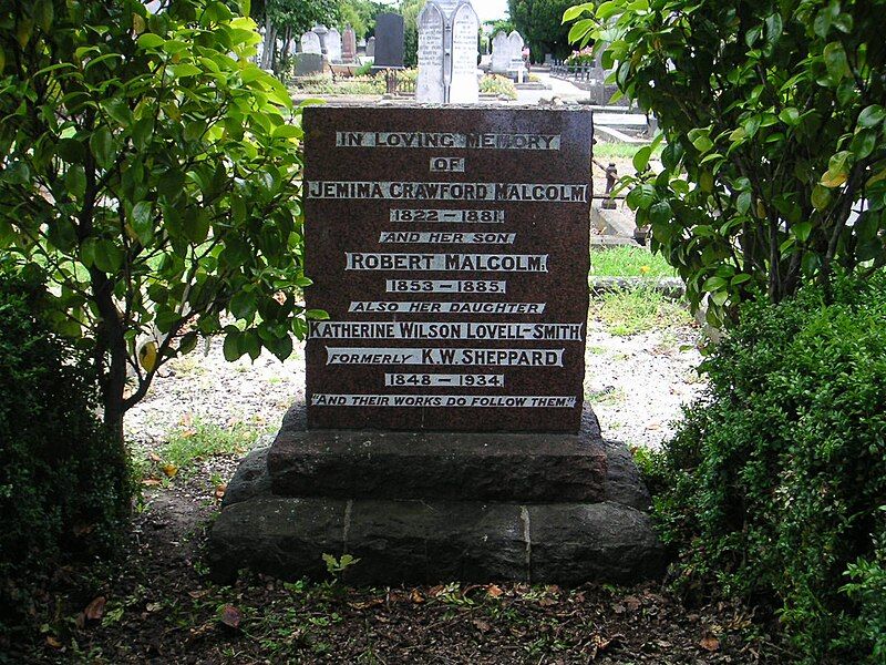 File:Kate Sheppard's Grave.jpg