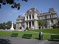 The Palais de justice de Montbenon