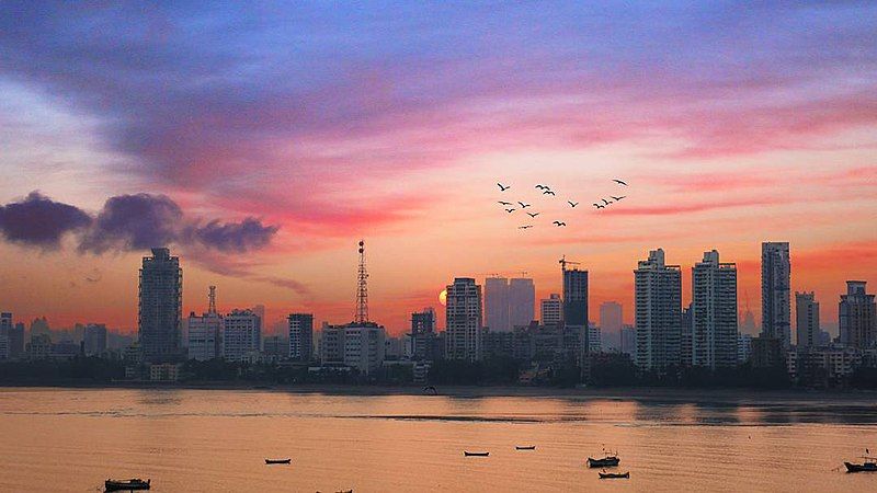 File:Mumbai Skyline Sunrise.jpg