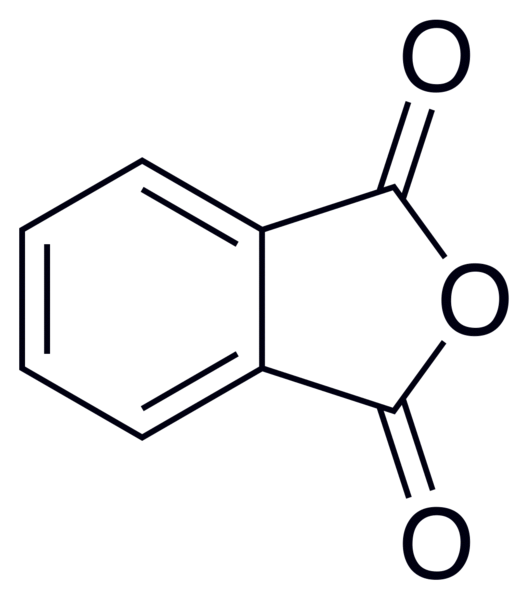 File:Phthalic anhydride-2D-Skeletal.png