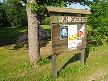 Annikvere village information board