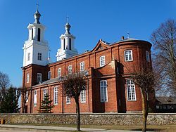 Church of St. Michael the Archangel in Ariogala