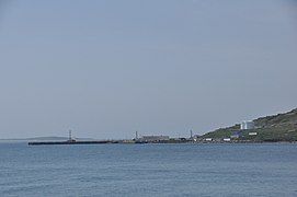 Blanc-Sablon ferry terminal,[12] Blanc-Sablon Bay, Quebec