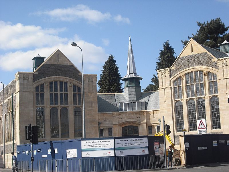 File:Cathays Library Cardiff.JPG