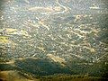 Aerial photo of eastern Conder nestled in the hills