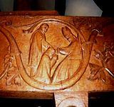 The sacrament of Holy Orders on the Woodchurch Rood Screen