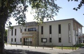 The town hall in Labenne