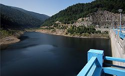 a hydro power station