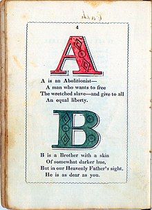 Photograph of letters A and B and text.