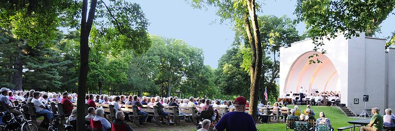 The Municipal Band's free weekly concerts at the Sarge Boyd Bandshell in Owen Park have been a major summertime attraction for many years.