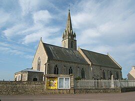 The church in Monfréville