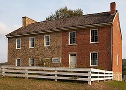 The John White House, a historic site in the township