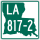 Louisiana Highway 817-2 marker