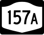 New York State Route 157A marker