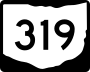 State Route 319 marker