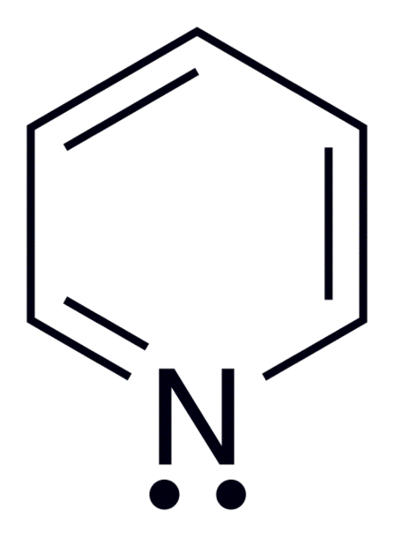 File:Pyridine-2D-Skeletal.png