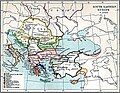 Byzantine Empire (286/395–1453 AD) in 1340 AD.